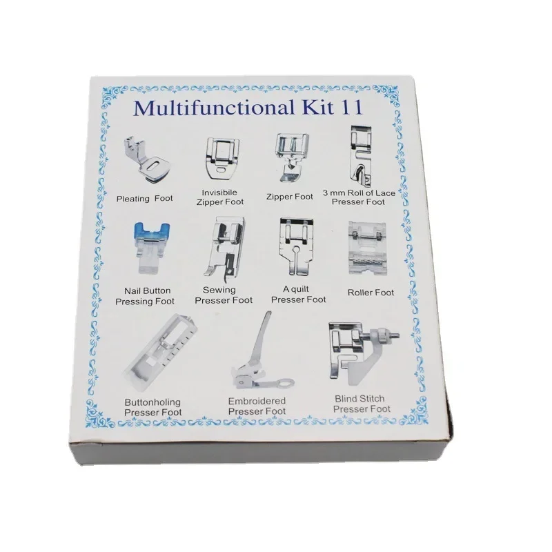 Home Multi-functional Sewing Machine Press Foot Fanghua 505A Special Press Foot Set 11 Sets of Sewing Machine Accessories