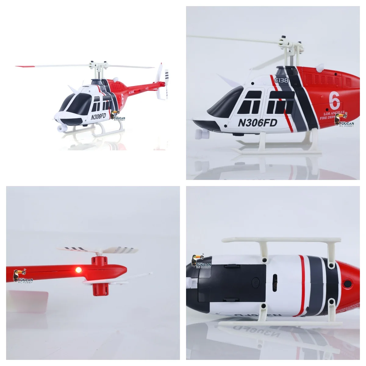 

Новый C138 RC вертолет Bell206 моделирование 2,4G пульт дистанционного управления трюковый самолет 6-осевой гироскоп сервопривод мини-игрушка для детей