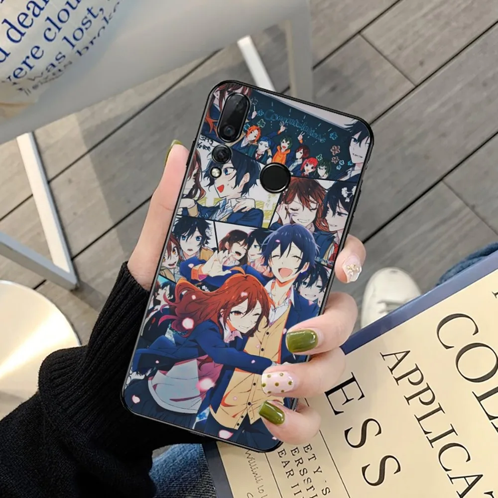 Miyamura Izumi Horimiya Phone Case For Huawei Y9 6 7 5 Prime Enjoy 7s 7 8 plus 7a 9e 9plus 8E Lite Psmart Shell