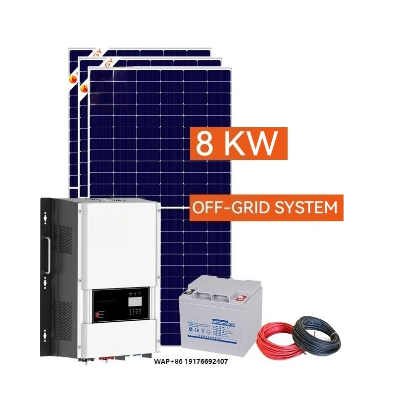 Sunergy 8kw Complete Set Solar Energy Off Grid Home Power Systems 5kwh 10kwh Lithium Battery All in One Solar System