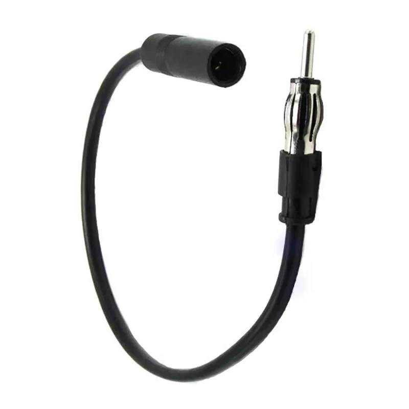 

Car Radio Audio Installation FM/AM Antenna Adapter Plastic+Metal Extension Antenna Adapter Plug Cable for Car CD/DVD Navigation