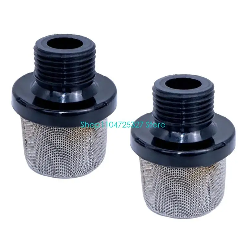 D8KF الفولاذ المقاوم للصدأ 3/4in NPT مرشحات السوائل 35 شبكة متوافقة مع أنظمة رش الطلاء الخالية من الهواء الاحترافية