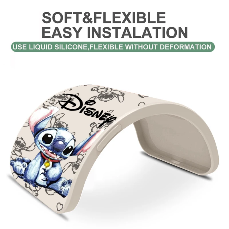The Stitch Bady Disney Phone Case For Huawei Mate 40 30 30E 20 10 Pro Plus Lite Honor 50 50se 30 10 Lite 8X 9X Pro image 3