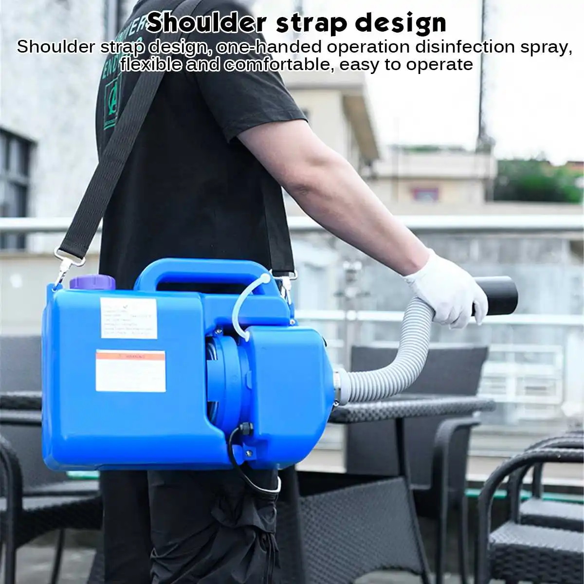 5L Electric ULV Sprayer Mosquito Killer Disinfection Fogger Machine Insecticide Atomizer Fight Drugs Fogger ULV Fogger Machine