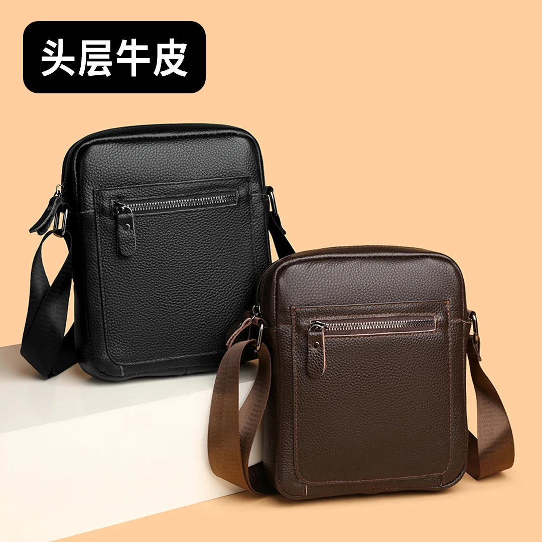 

2025 New Top-grain Crossbody Bag Women Genuine Leather Casual Fashion Backpack Purse