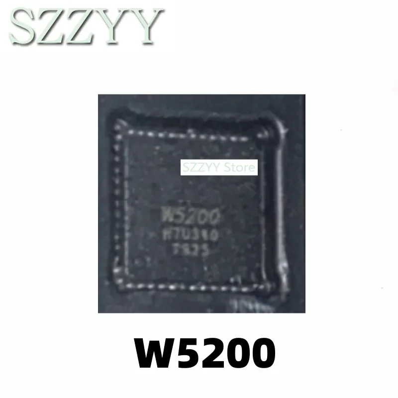 5PCS Chip W5200 QFN-48 dedicated interface TCP/IP embedded Ethernet controller chip