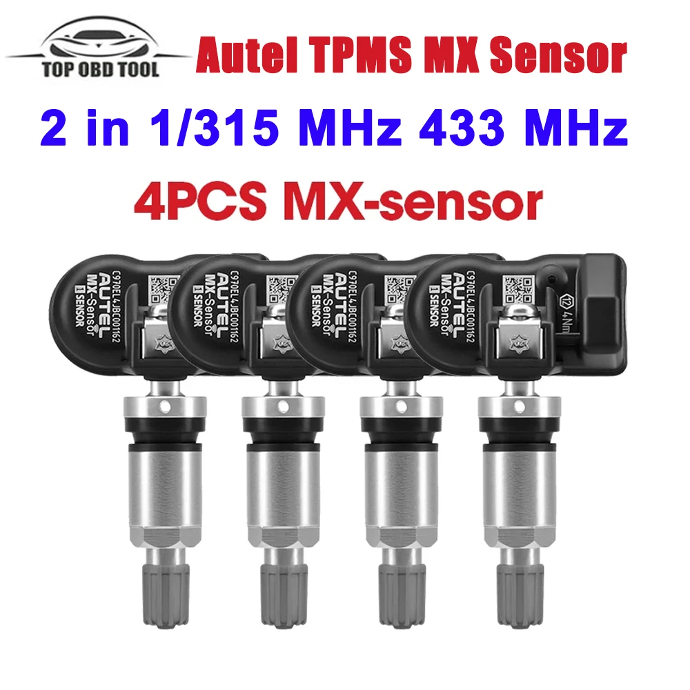 

Autel MX Sensor 433 315MHZ TPMS Sensor Tire Repair Tools Scanner MaxiTPMS Pad Tire Pressure Monitor Tester Programming MX-Sensor