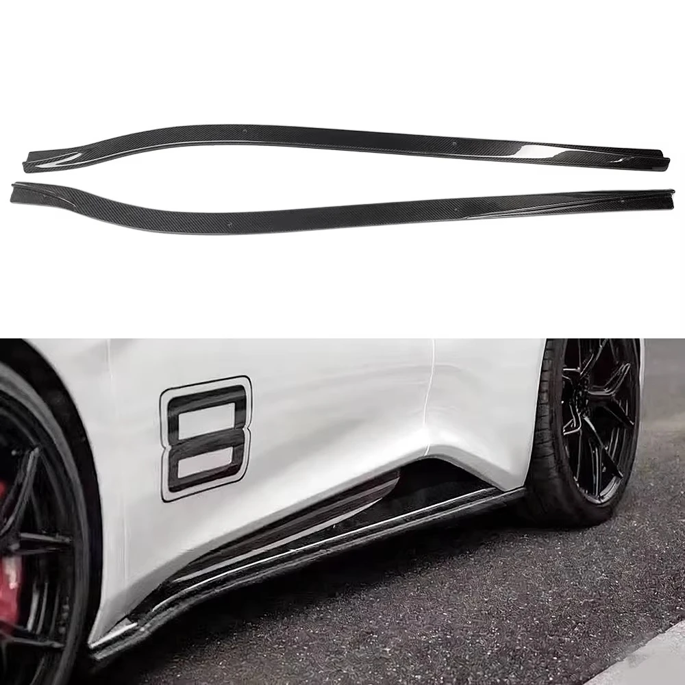 

New Arrival DRY CARBON FIBER GT4 Style Side Skirts for for Lotus Emira 2023-2025