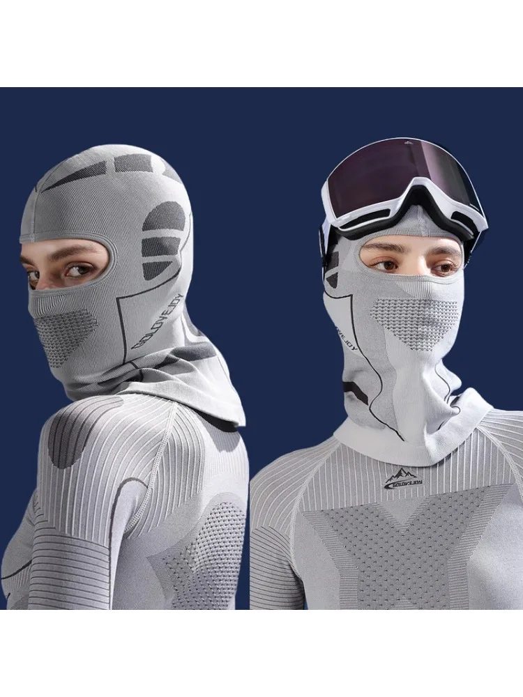 AliExpress NONE 1Pc Winter Thermal Ski Balaclava Hats For Women Outdoor Full Face Mask Cold-Proof Cycling Head Neck Cover Helmet Scarf Liner Cap