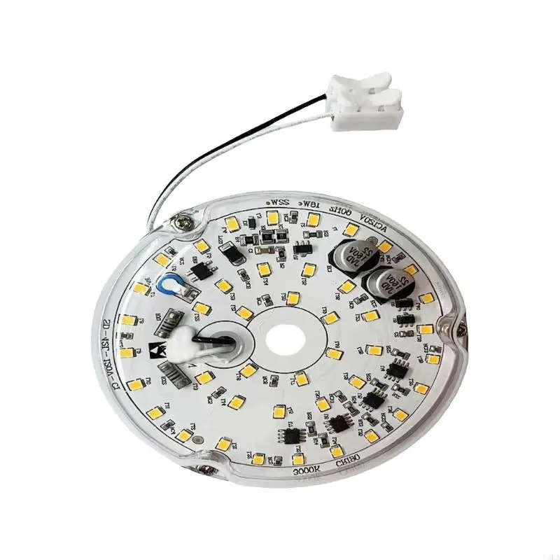 U4LA 120V 18W LED Ceiling Fan Light Dimmable LED Retrofits Light Board Panel Ceiling Flush Light Replacement Panel Enduring