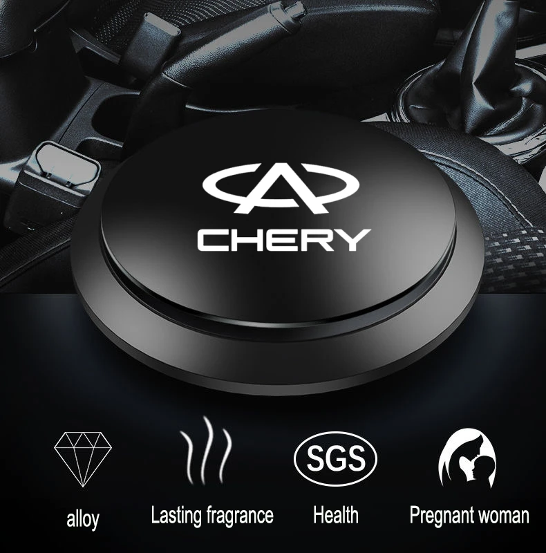 Car Aluminum alloy Air Freshener Car Perfume UFO Shape Scent Decor For Chery Tiggo 7 Pro 5X 3X 2 Blossom Fulwin IQ S21 K60 Celer