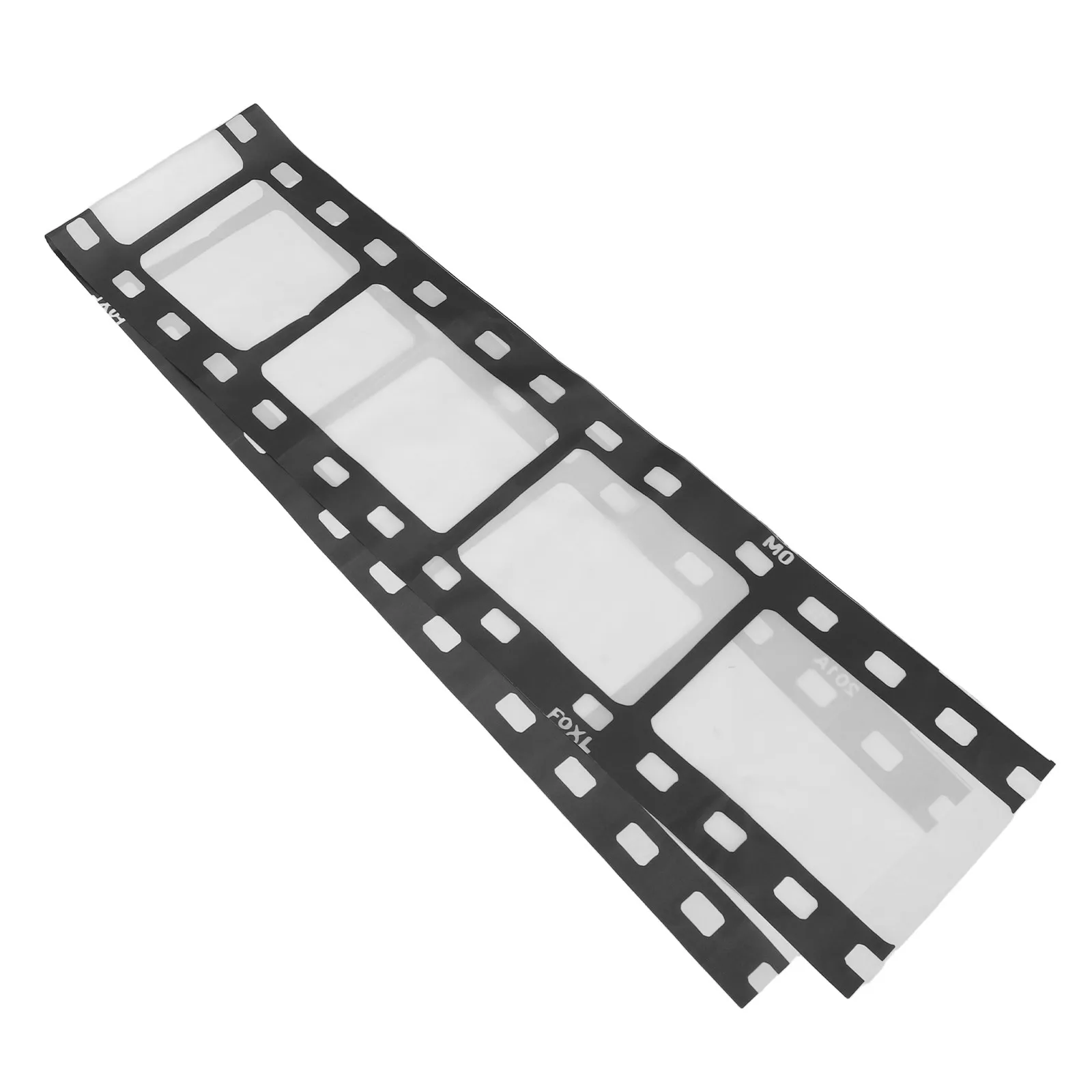 Polyester Film Strip Table Runner Retro Movie Reels Strip Table Cloth Tablecloth Table Mats  For Movie Night  Party Decoration