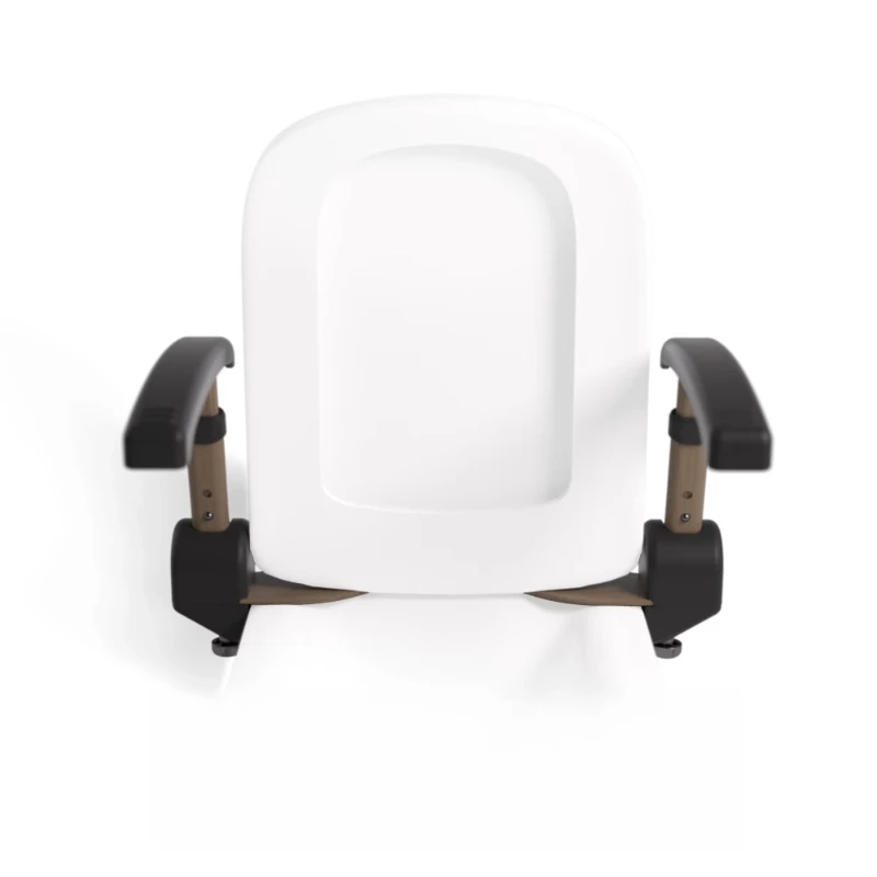 

Flip handrail toilet safety railing disabled toilet auxiliary railing