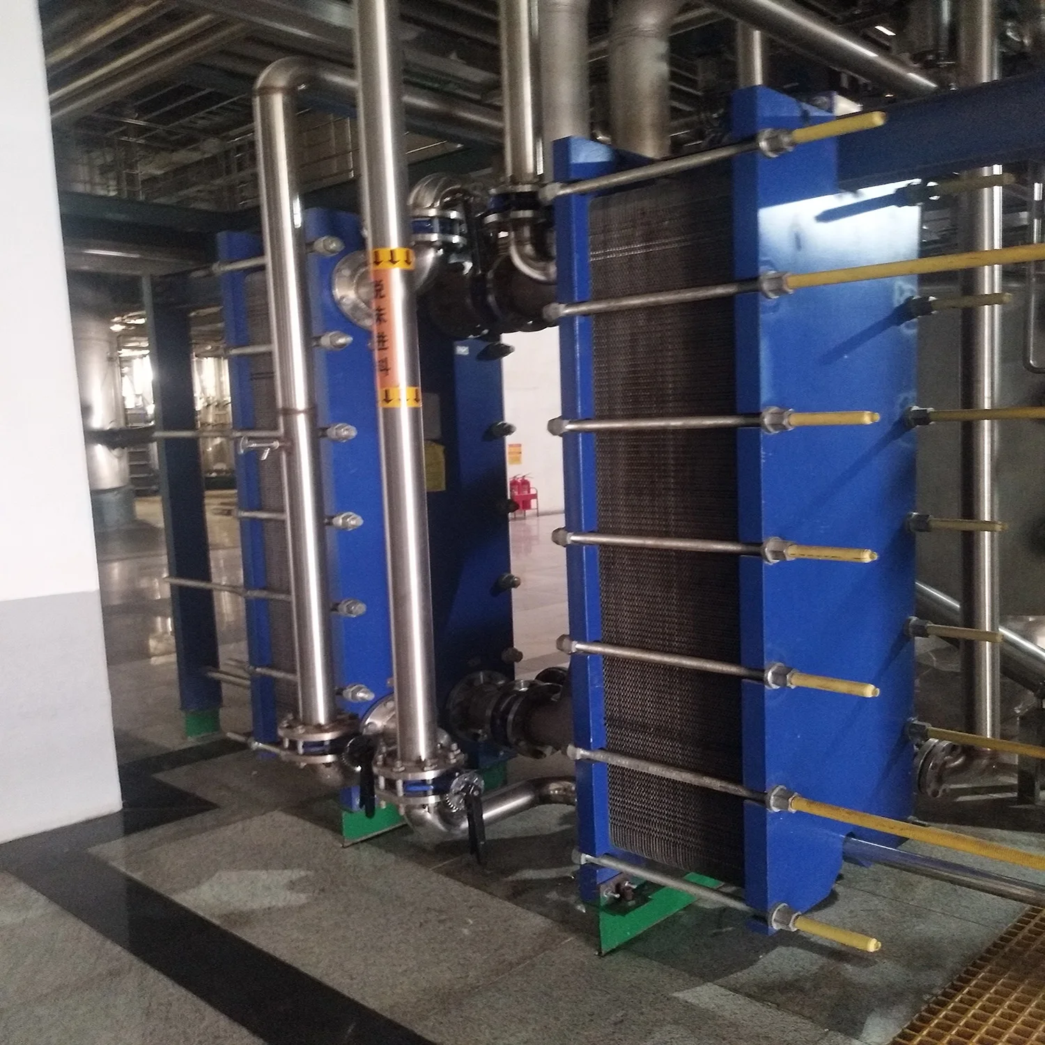 316L Large Wide Gap Plate Heat Exchanger with High Efficiency for Engine Applications and Heat Recovery