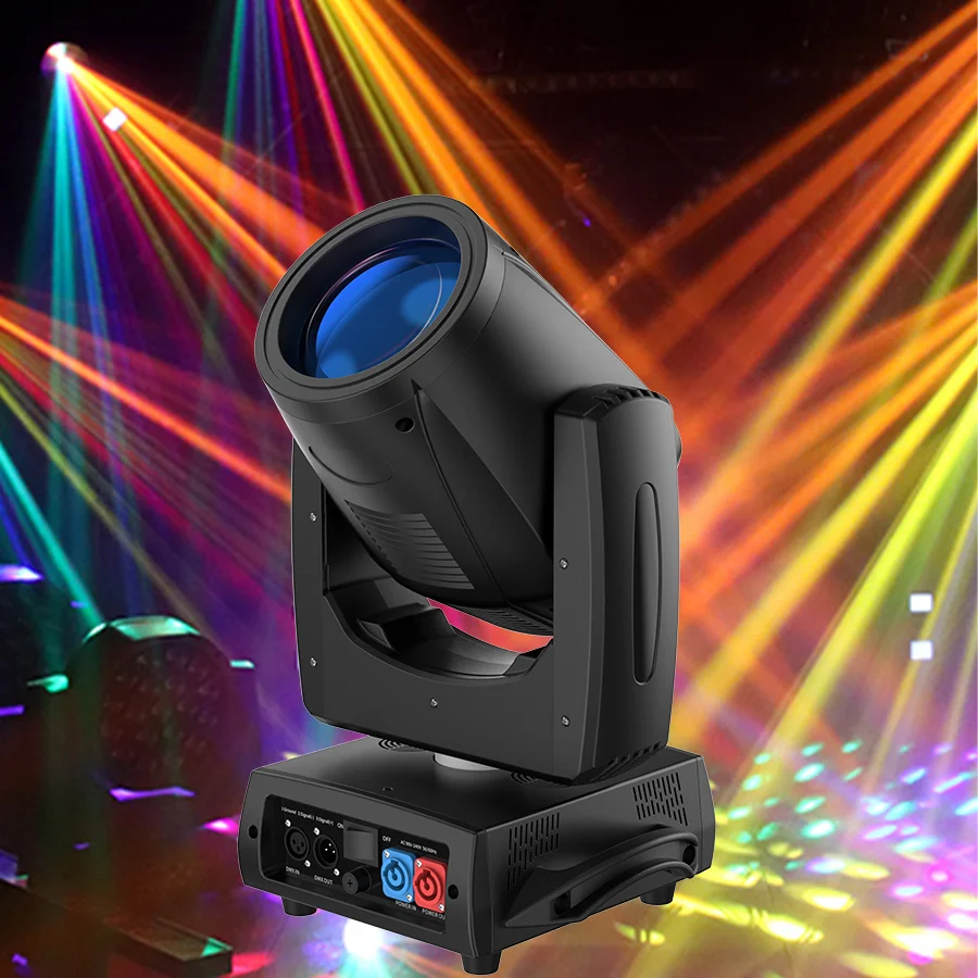 Weikass Mini 7r 230W Beam Moving Head Stage Light Dmx Regenboog Effect Wash Dj Bar Party Disco Dj Show Bruiloft