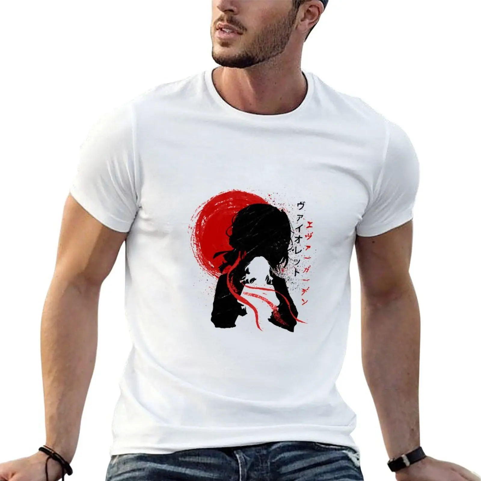 

Violet Evergarden T-Shirt man t shirts graphic t shirt man luxury man t shirt graphic T-shirt