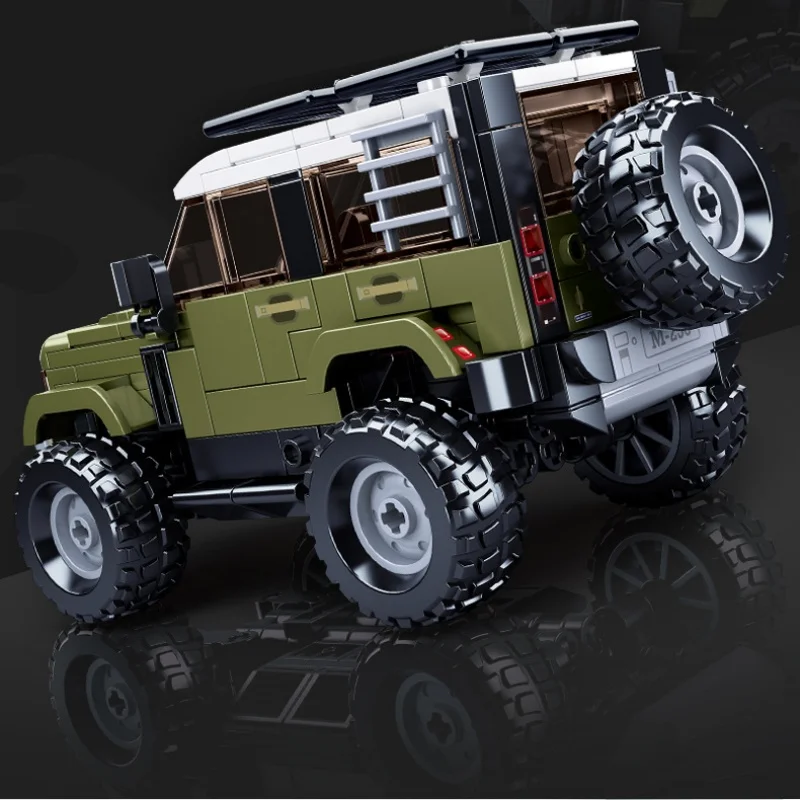 NEW Sluban City Car Tank Modelbricks Urban off-road vehicle Figures Building Blocks Educational Toys for Children