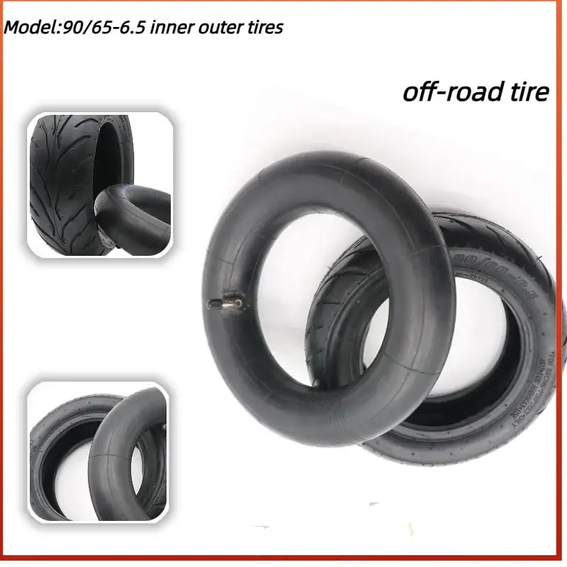 11 inch urban road off-road tire inflatable inner outer tires 90/65-6.5, suitable for electric scooter tires