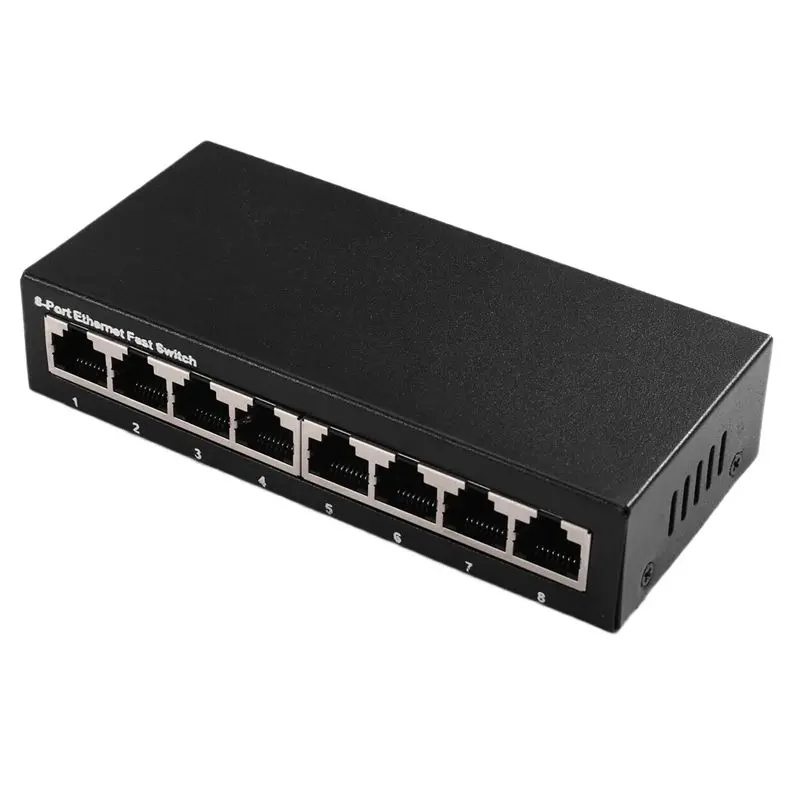 

8-портовый гигабитный Ethernet-коммутатор A13E, 10/100/1000 Мбит/с, настольный, Plug-and-Play, с вилкой стандарта ЕС