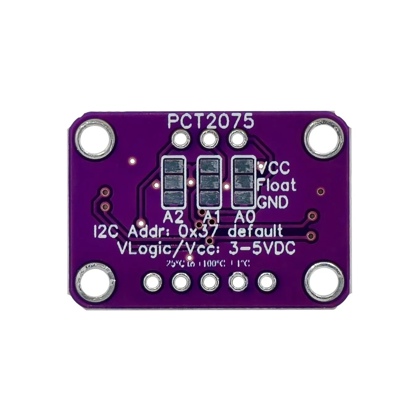 PCT2075 Temperature Sensor for Qwiic STEMMA QT Connector