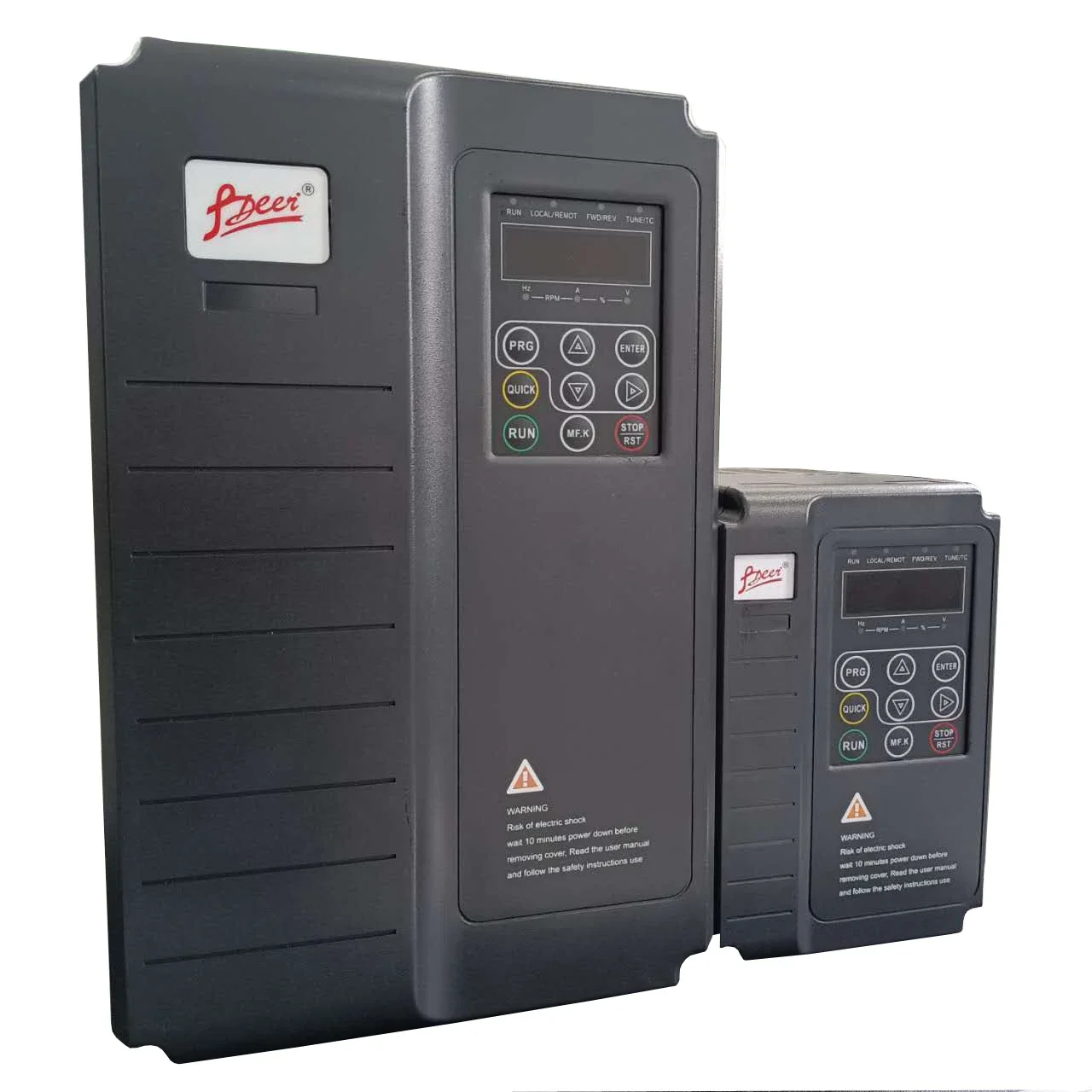 IDEEI QB5500 mini vfd  7.5kw single to three phase variable frequency closed loop vector control vsd inverter for power machine