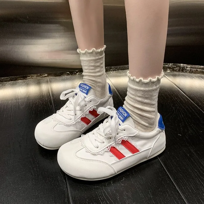 feminino-casual-ao-ar-livre-rendas-sapatos-esportivos-2025-primavera-outono-designer-coreano-dedo-do-pe-redondo-tenis-vulcanizados-tenis-de-mujer