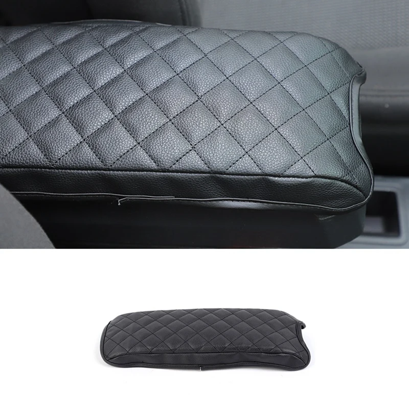 AU05 -Center Console Armrest Box Pad Cover Trim For Jeep Compass 2007-2016 Liberty 2011-2016 Interior Accessories