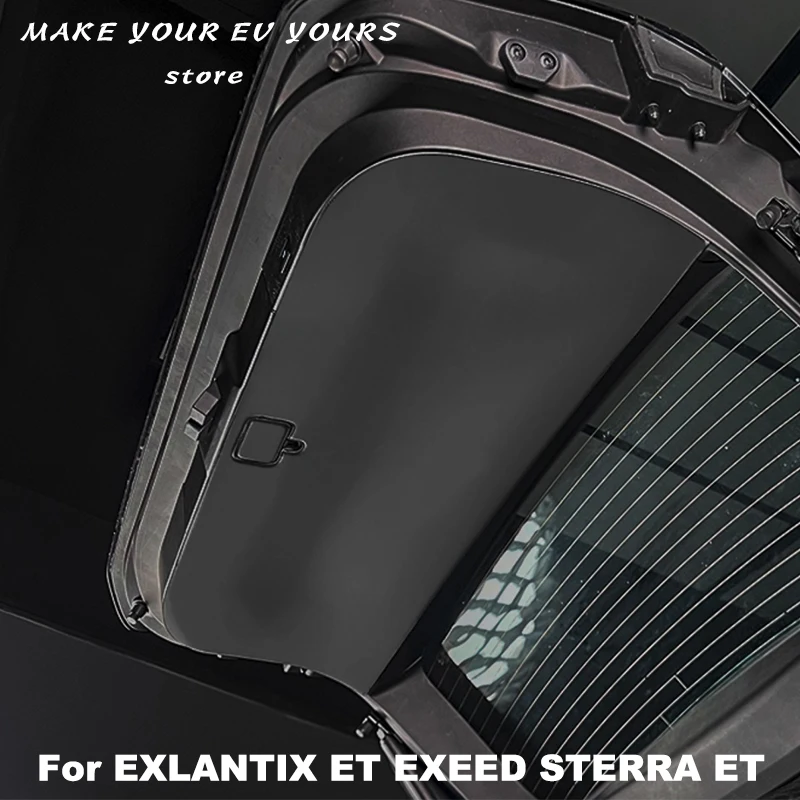 

For EXLANTIX ET EXEED STERRA ET 2024 2025 Trunk Tailgate Guard Pad Leather Trunk Protective Anti-dirty Pad Car Accessories