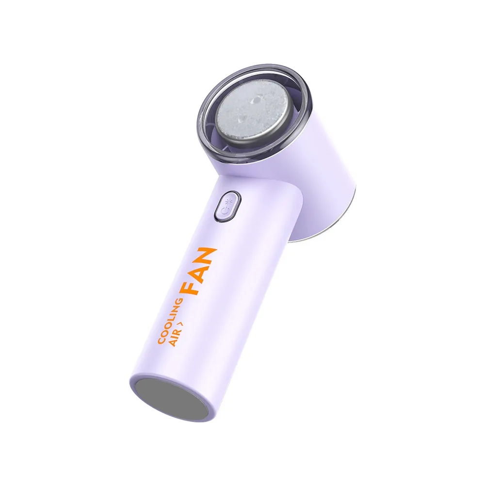 USB Rechargeable Mini Handheld Fan Powerful Wind 1-199 Speed Personal Cooling Fan Ultra-Quiet Turbo Fan Outdoor Use