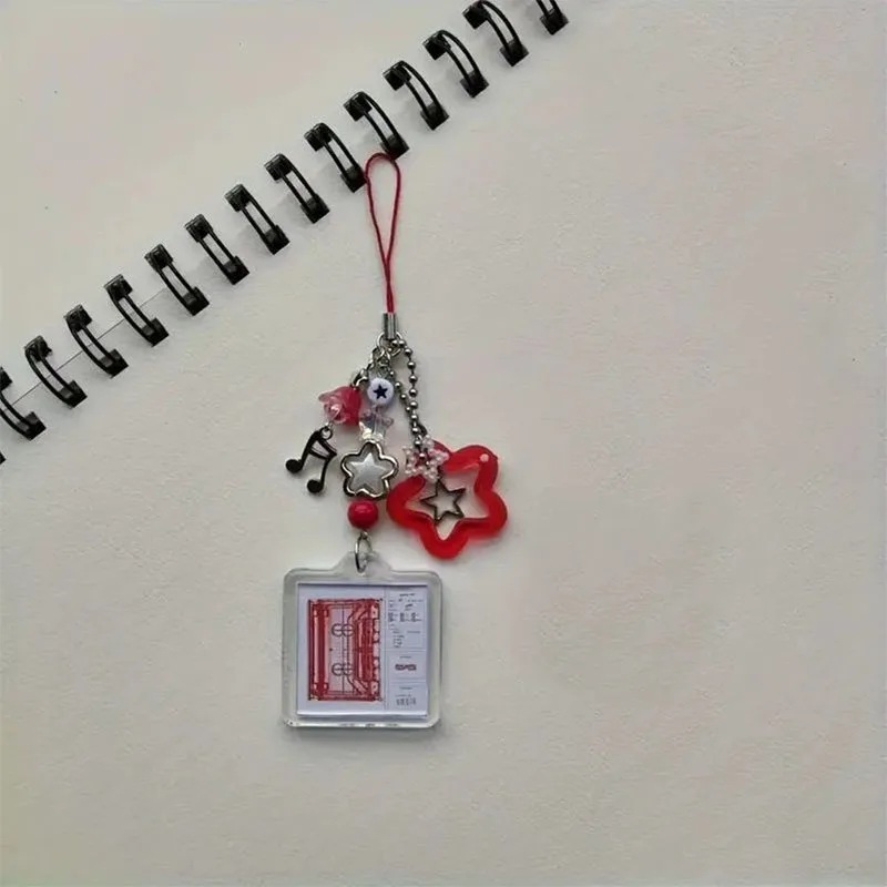Y2k Style Phone Strap W2e Music Lover Phone Accessory Pendant