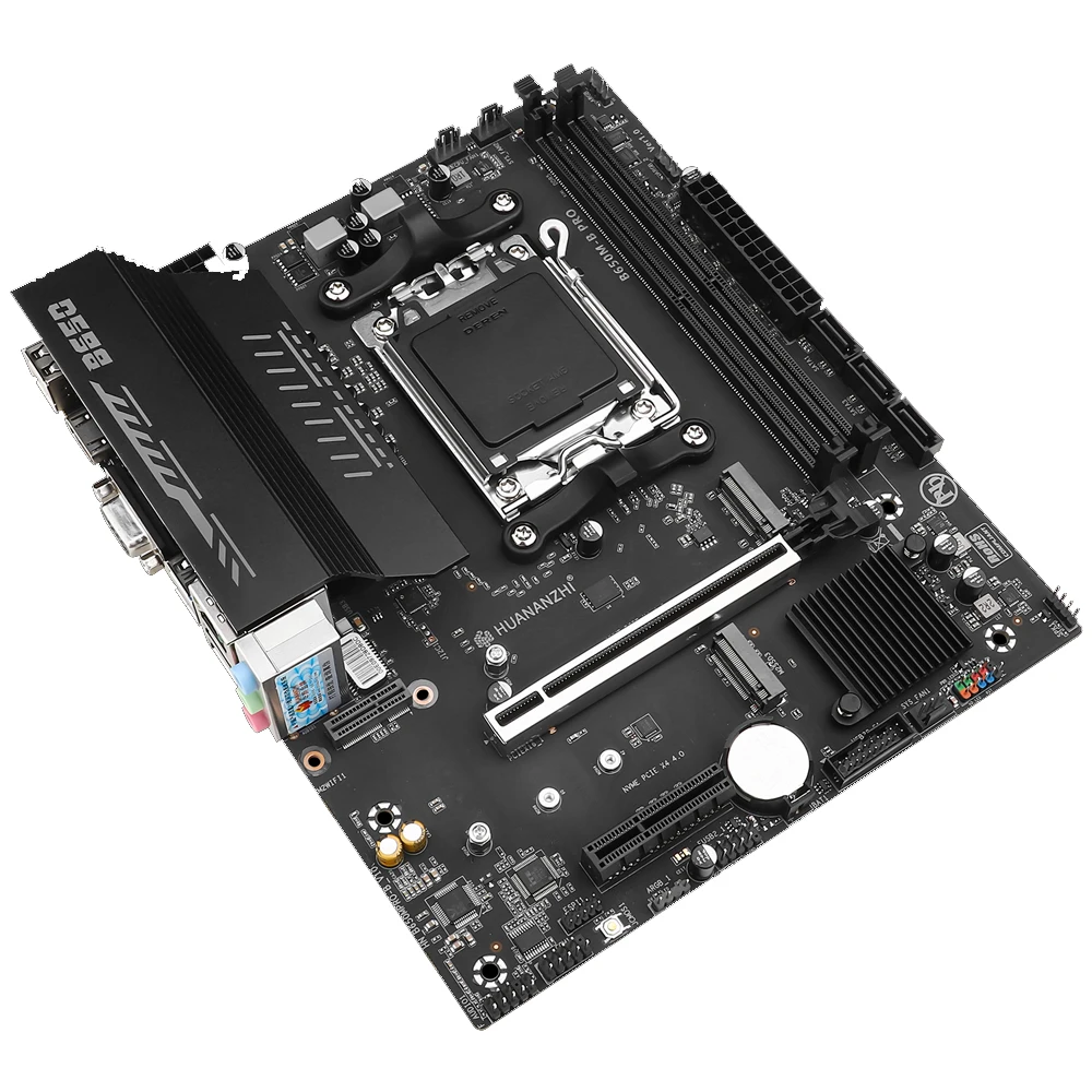 B650 Motherboard AM5 Socket ARGB Extend Supoort Ryzen 7000-9000 NVME 4.0 8-Power Supply Module Multiple Option