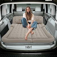 SUV Air Mattress With Pillows, Thickened Inflatable Car Bed Set, For Comfortable Camping & Travel Sleep For Road Trip & Outdoor
