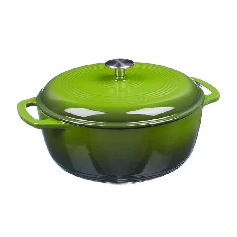 Non-stick enamel cast iron Dutch oven hot casserole carrier cookware set casserole with lid