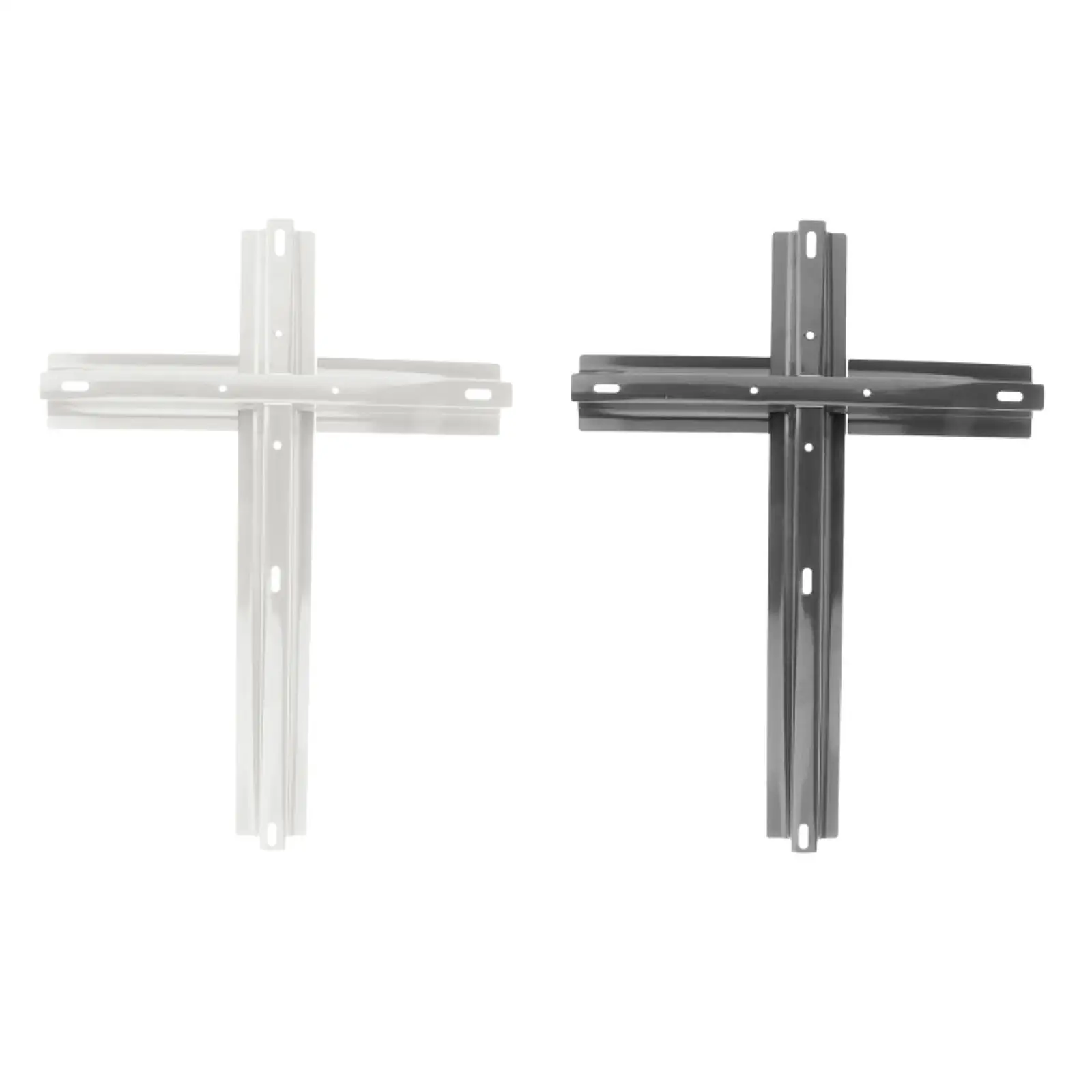 Outdoor Umbrella Cross Base Parts, Easy to Install, Stable Metal Stand