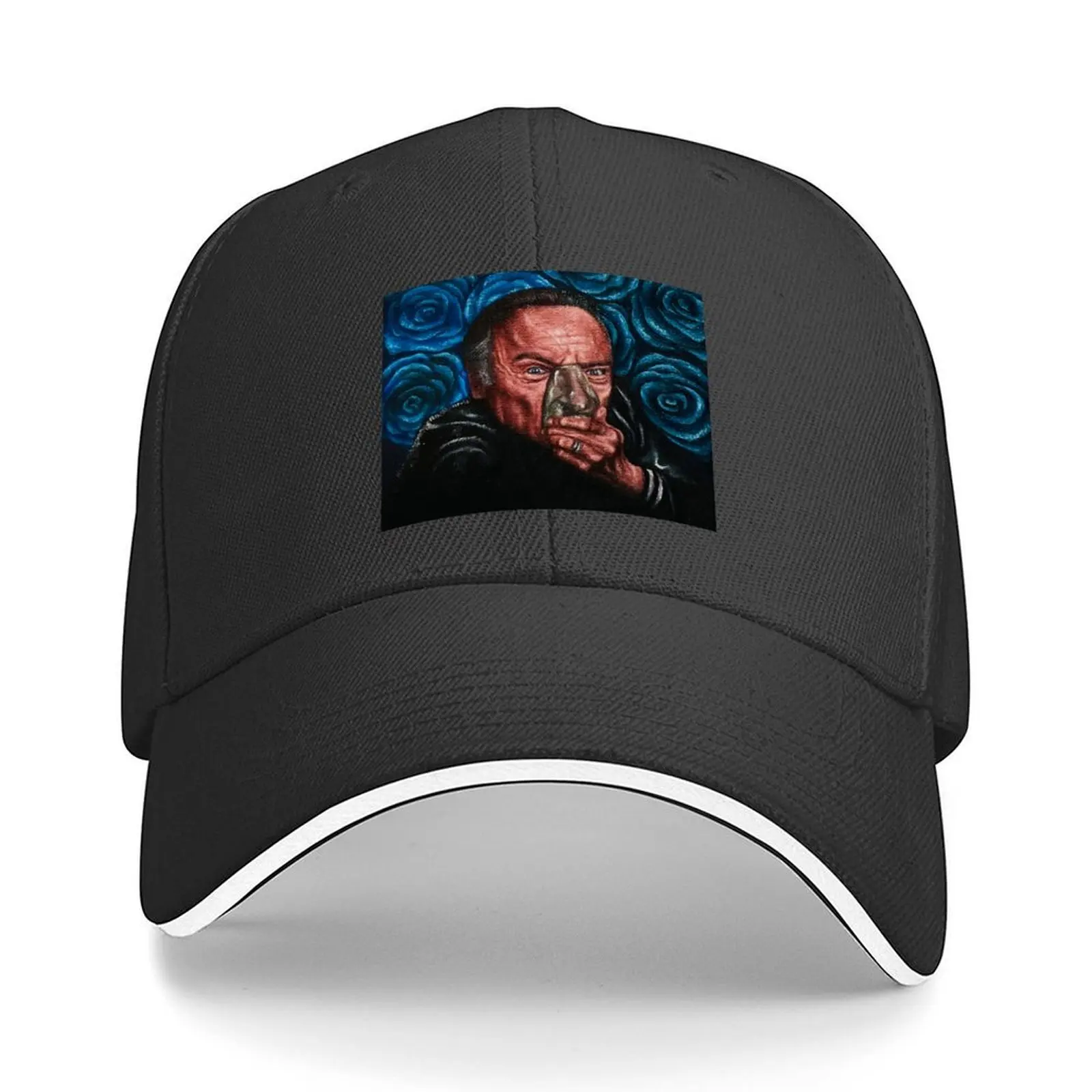 

“Frank Booth” - Blue Velvet Oil Painting Baseball Cap Cosplay Beach Bag Brand Man cap Women's Hats Men's