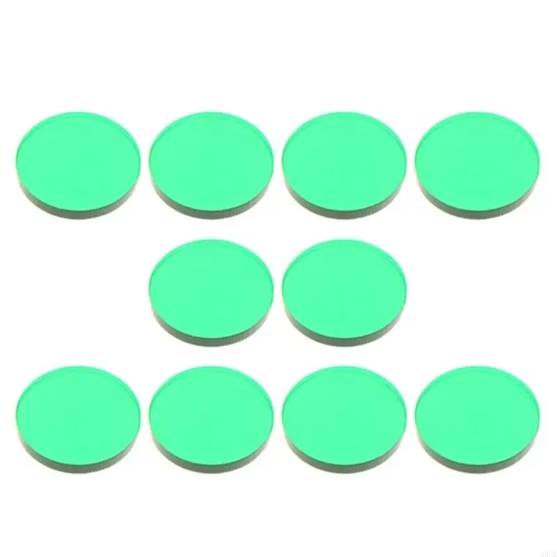 

10Pcs Acrylic Billiard Pool Cue Tips Snooker Cue Tips for Pool Cues and Snooker