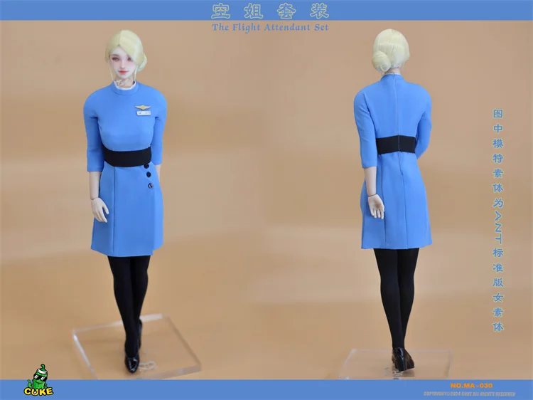 In Stock CUKE TOYS MA-030 1/6 Scale Professional Aviation Payment Kit For Female Soldiers Fit 12 inch Action Figure Body