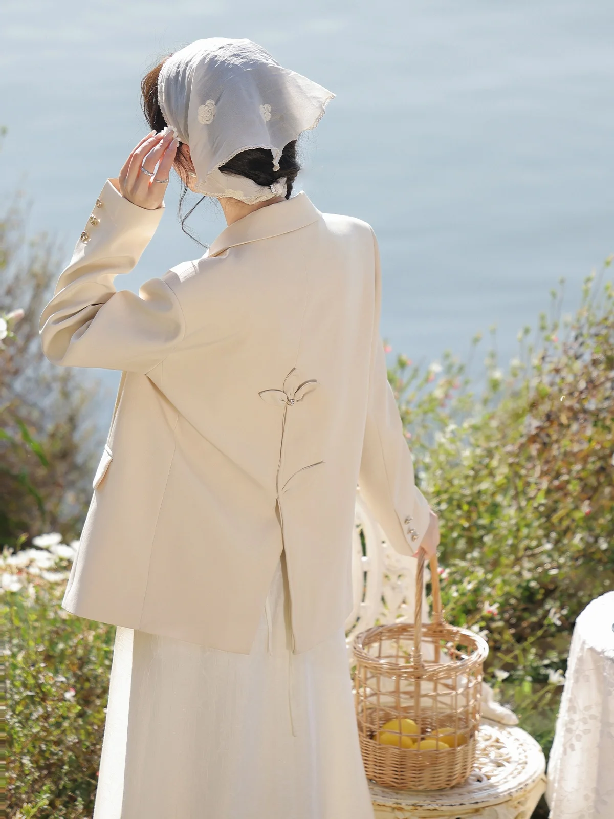 

Ele Желтый костюм Jaet, женский повседневный костюм на весну, новинка Faion, высокое качество, подставка на пуговицах, длинный свеч, чистый цвет