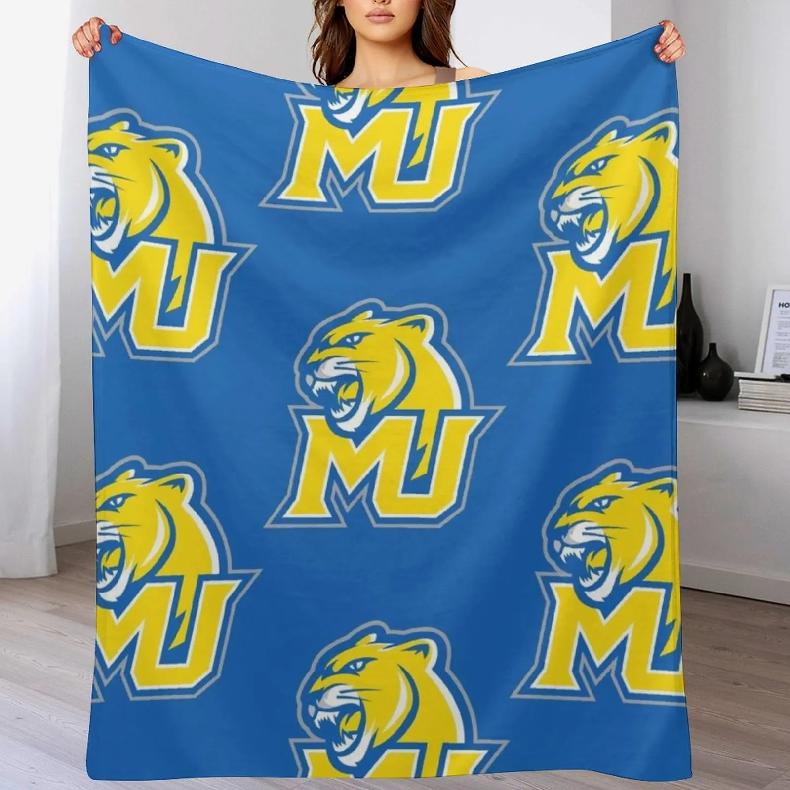 

Mis Cou Team Throw Blanket Single christmas gifts Decorative Sofas Blankets