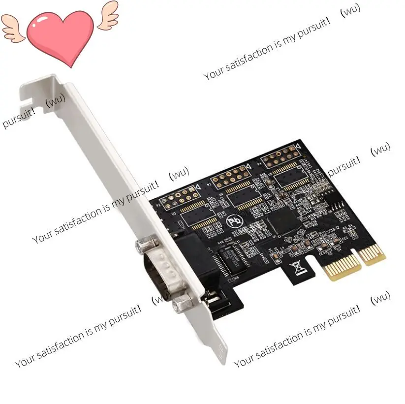 ZOCI-PCI-E serial port card pcie to COM serial port RS232 interface industrial control expansion card AX99100