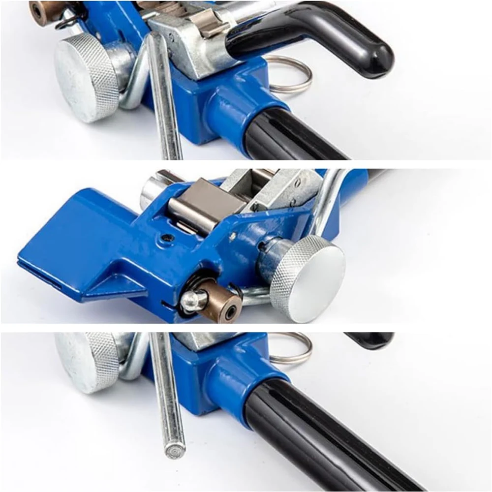 Stainless Steel Cable Tie Gun Banding Tools Strapping Gear Tension Bander Tensioner for Stainless Steel Band Strap Belt