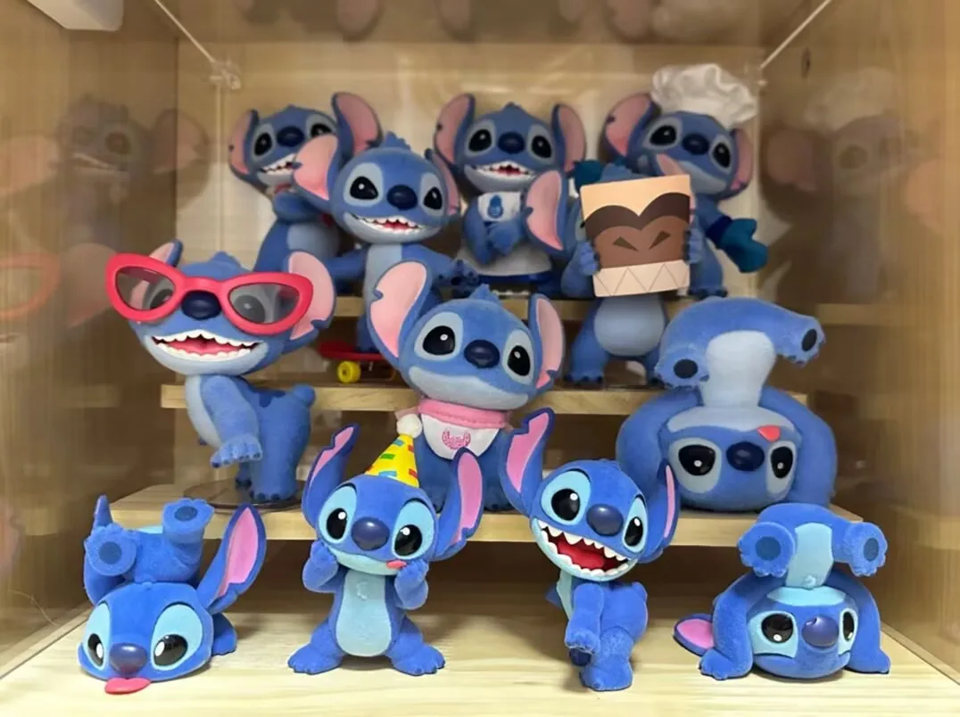 

POP MART Disney Stitch Little Emotions Kawaii Anime Blind Box Action Figure - Surprise Mystery Gift Toy