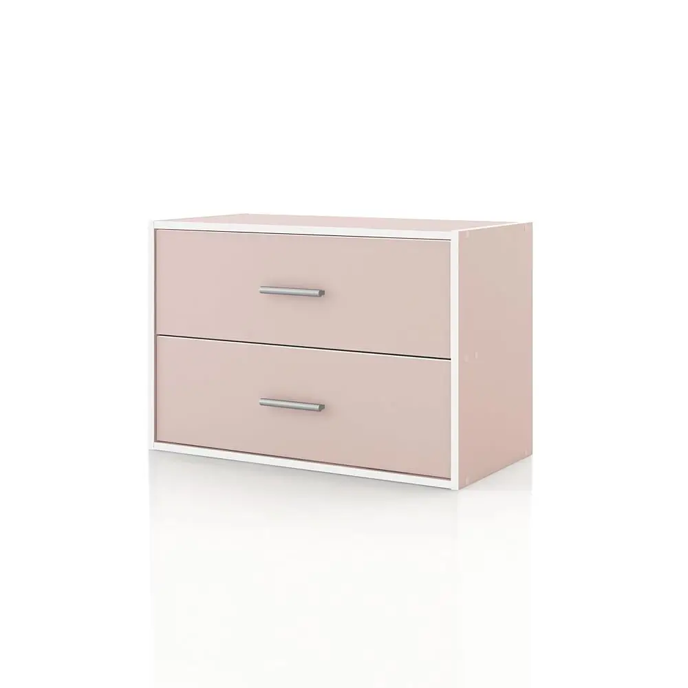 

Apexa 2-Drawer Wooden Stackable Storage Drawers, Small Food Pantry Cabinet, Cajonera De Madera, Underbed Drawer Dorm Teen Room
