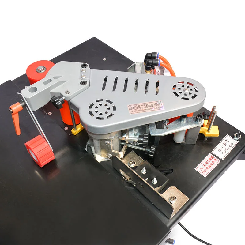 SY158 Automatic Woodworking Portable Edge Banding Machine Brand Small Hand-banding Furniture Edge Grinding Machine