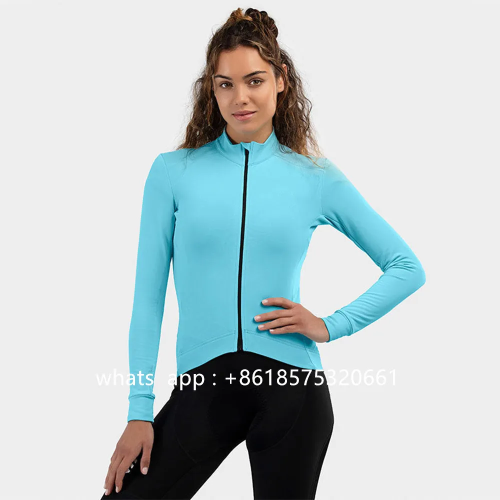 New Spring Autumn Women Cycling Jersey Thin Long Sleeves Coat Roupa Ciclismo Feminina Road Bike Racing Quick Dry Mtb Clothing