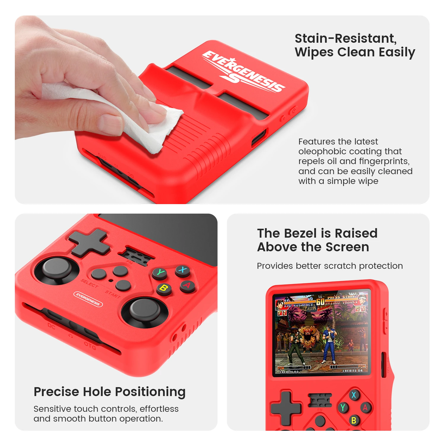 R36S Silicone Case Handheld Ga - Gaming Console Box recension och pris
