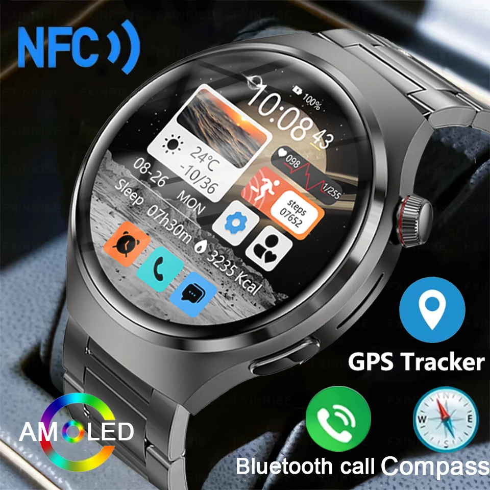 

DK56 Watch Series NFC Smart Watch Men Women HD Screen Bluetooth Call GPS Tracker Heart Rate IP68 Waterproof SmartWatch 2026 New