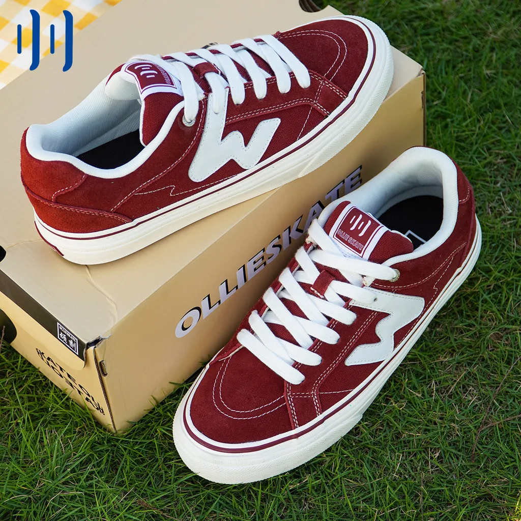 Ollieskate Burgunderrote Wildl – Women'S Shoes Burgundy Bewertung und Preis