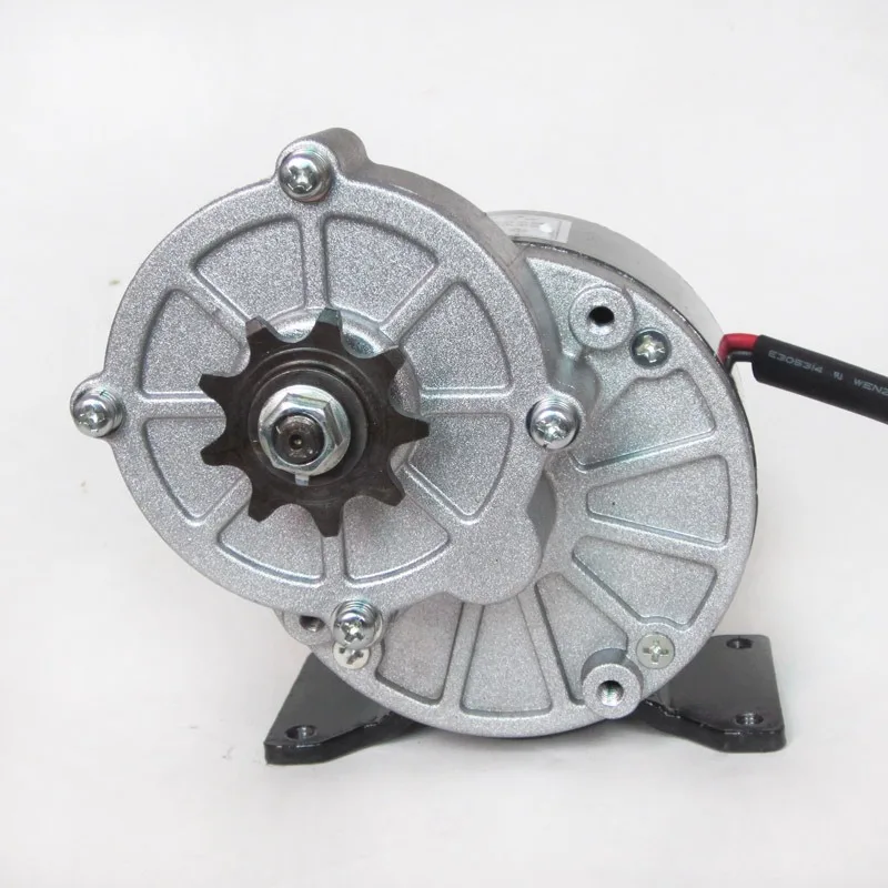 24V250W brushed headed motor with feet, 36V250W1016Z2 Uninet geared motor