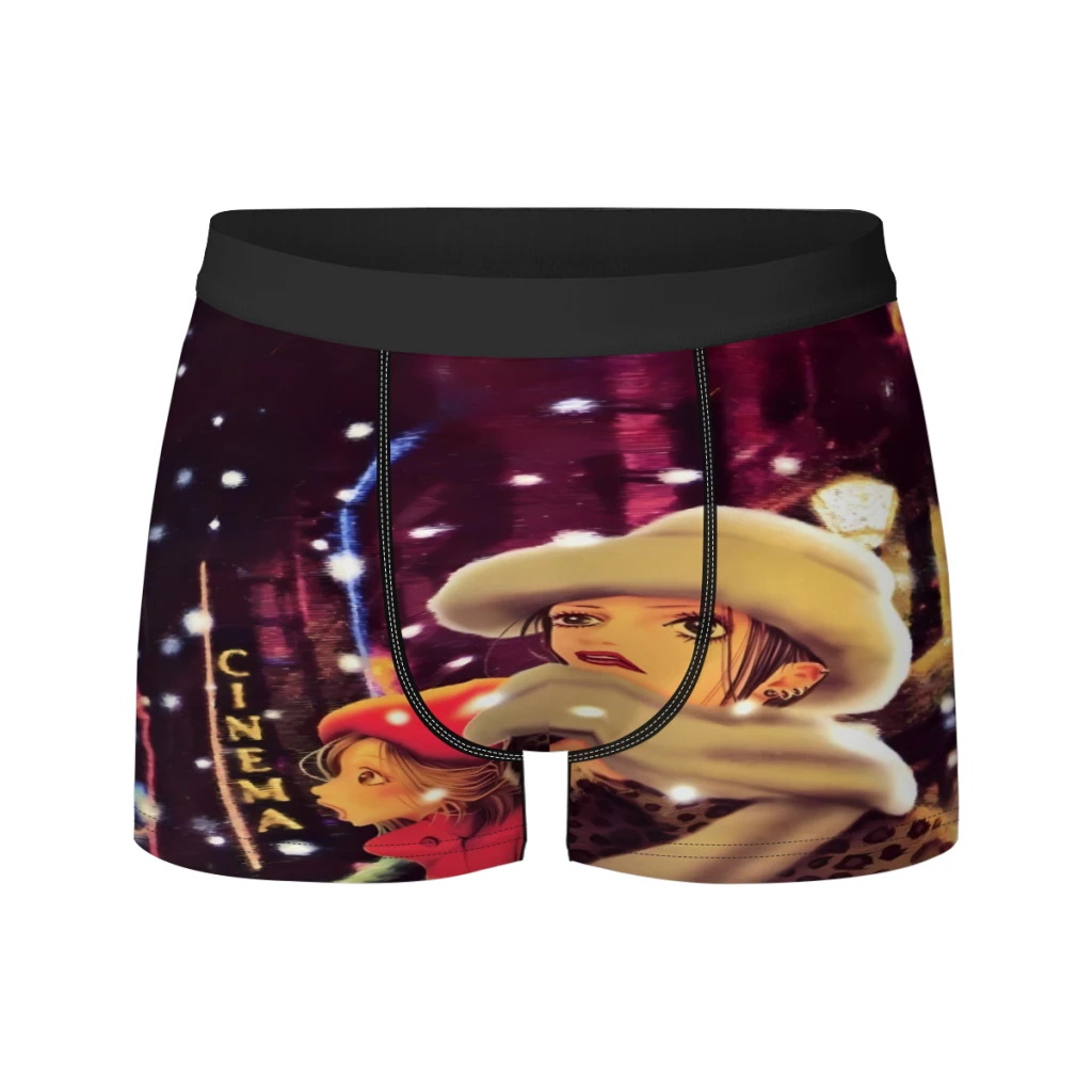 

Hot Anime NANA Men Underpants Man Breathable Boxer Shorts Men's Panties Underwear Gift